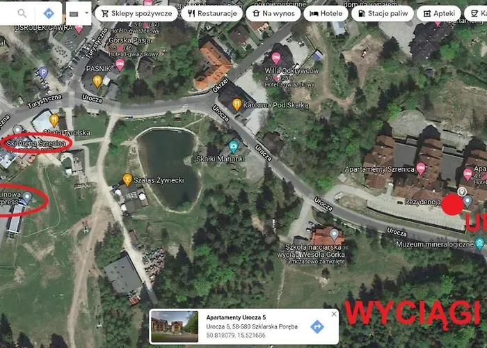 Urocza Przy Wyciagu Arena 아파트